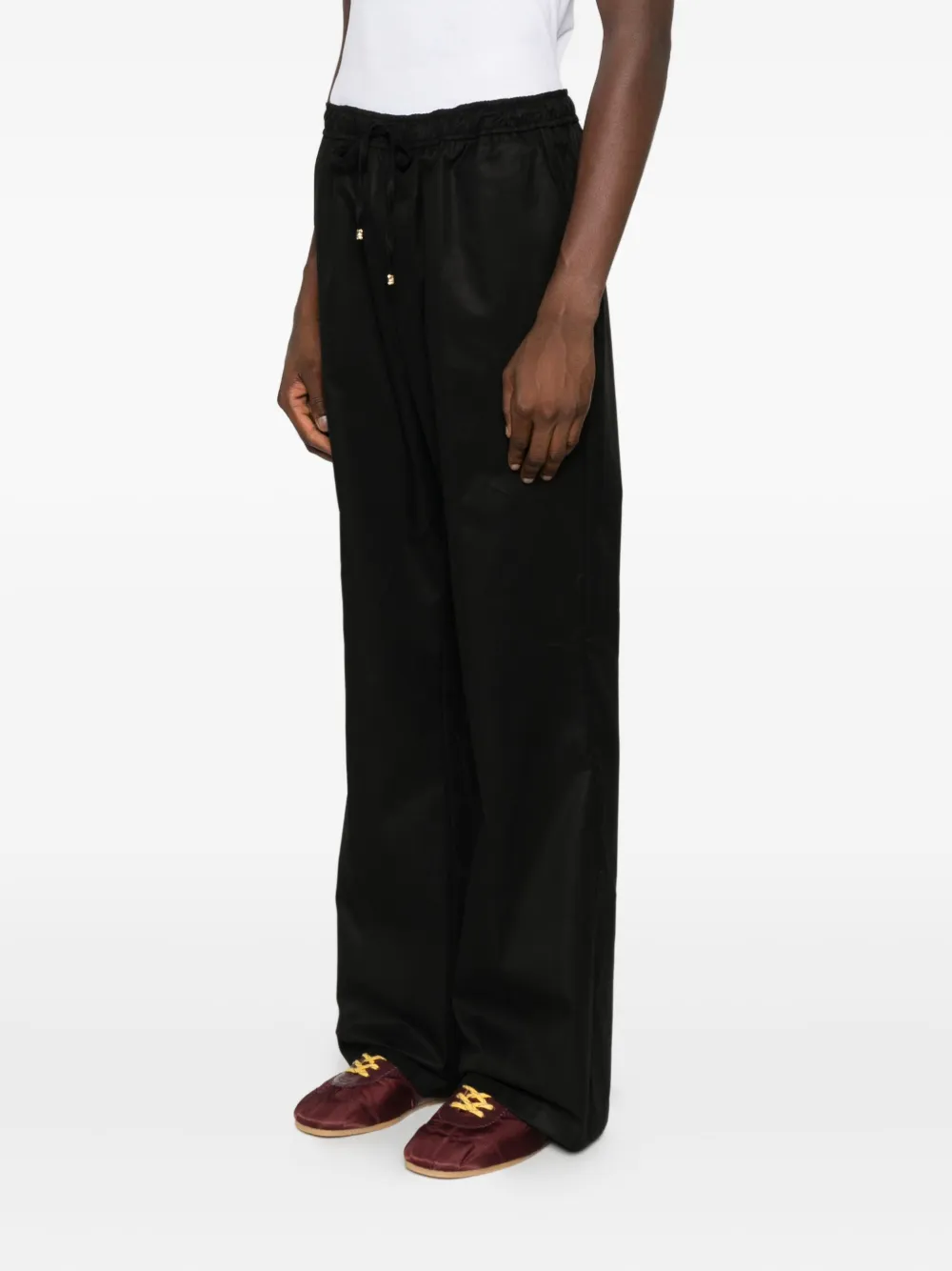 AMIRI Broek met trekkoordtaille Zwart