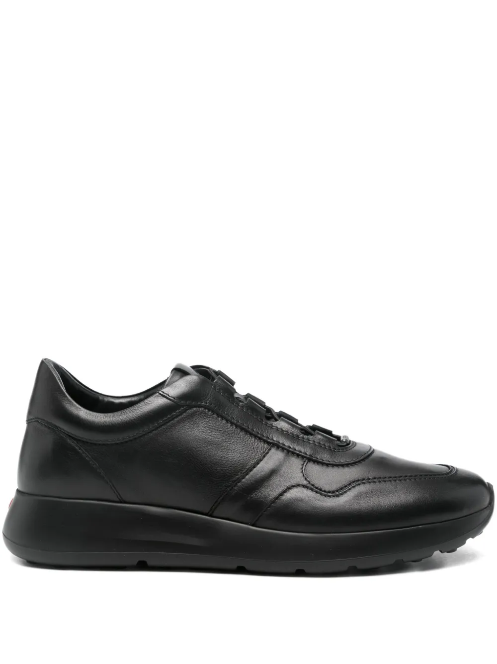 Tod's leather lace-up sneakers Black