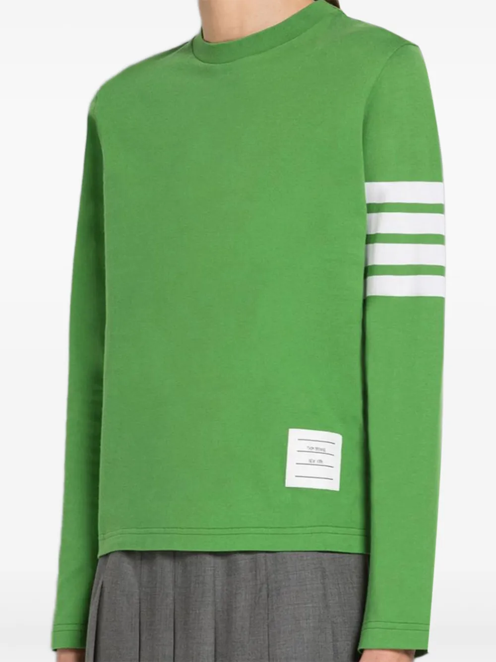Thom Browne four bar long sleeve tee top | T-Shirts & Jersey Shirts | Image 2