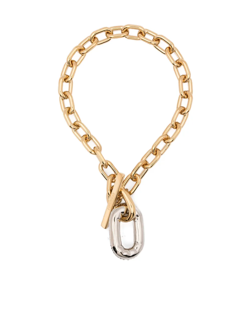 Rabanne chunky chain bracelet - Oro