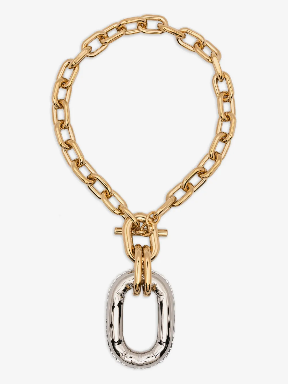 Rabanne chunky-chain necklace | Gold | Image 1