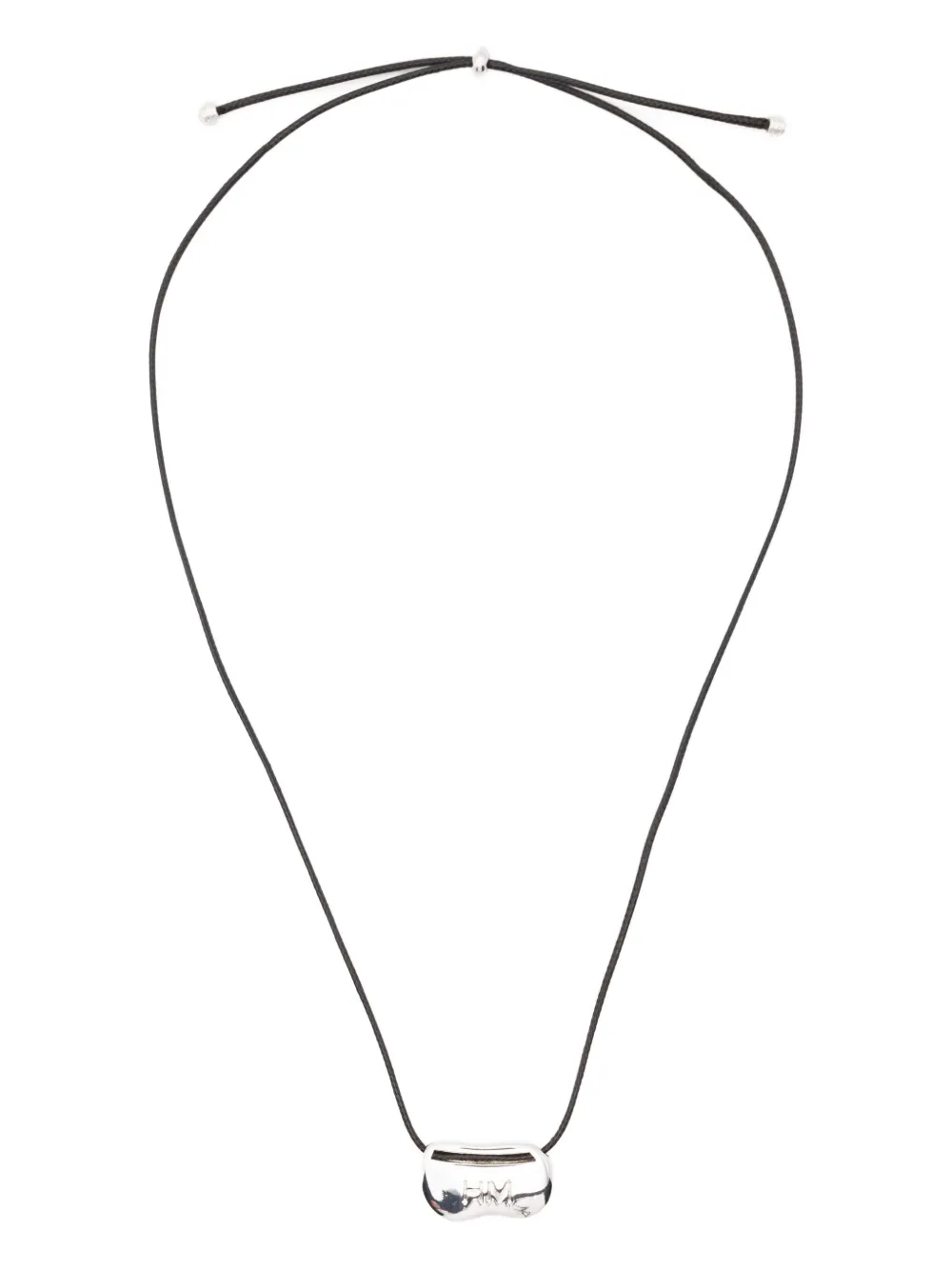 Heaven Mayhem Silver Pebble Necklace - Argento