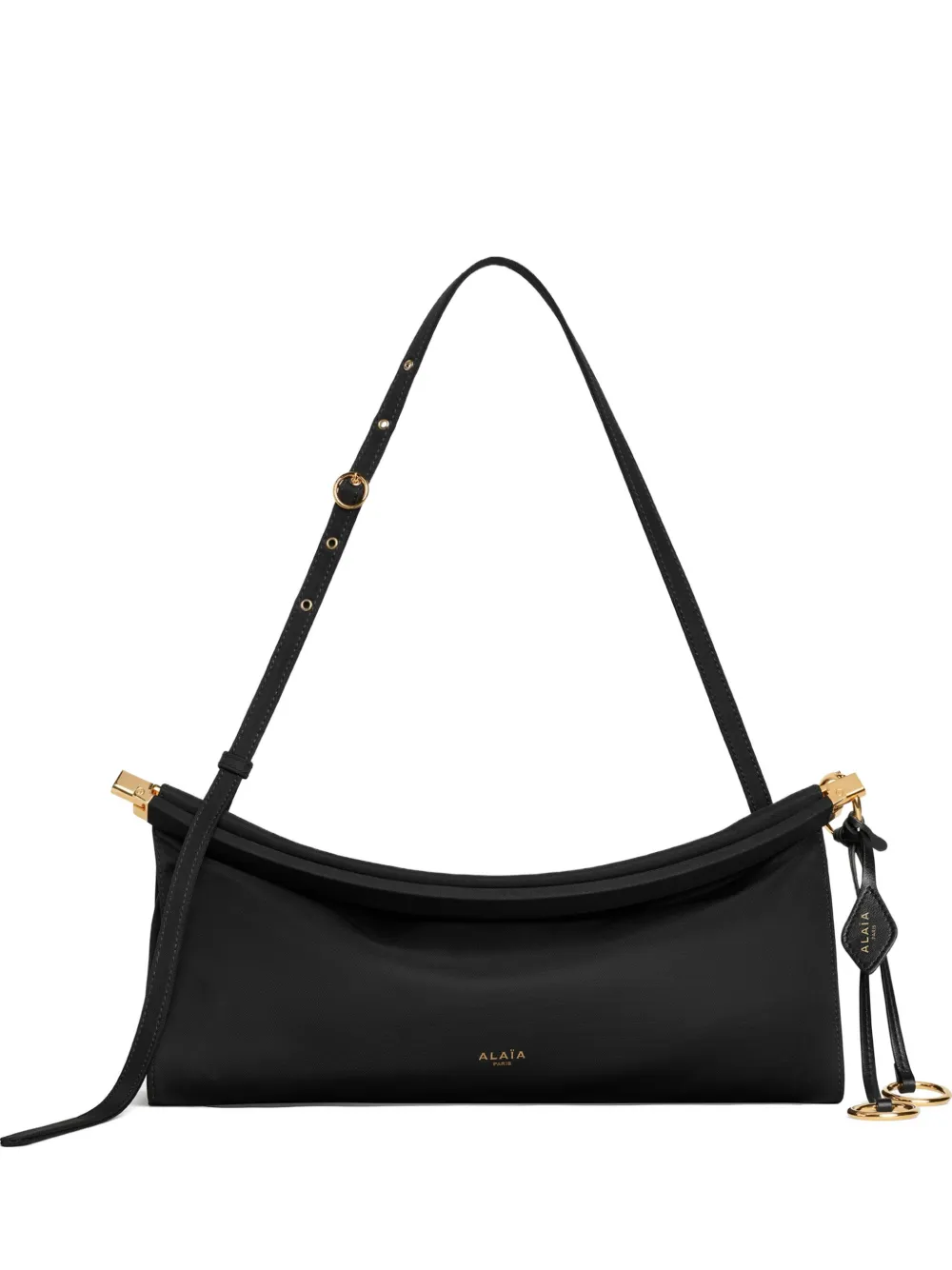 Alaïa Le Click ring-charm shoulder bag | Black | Image 1