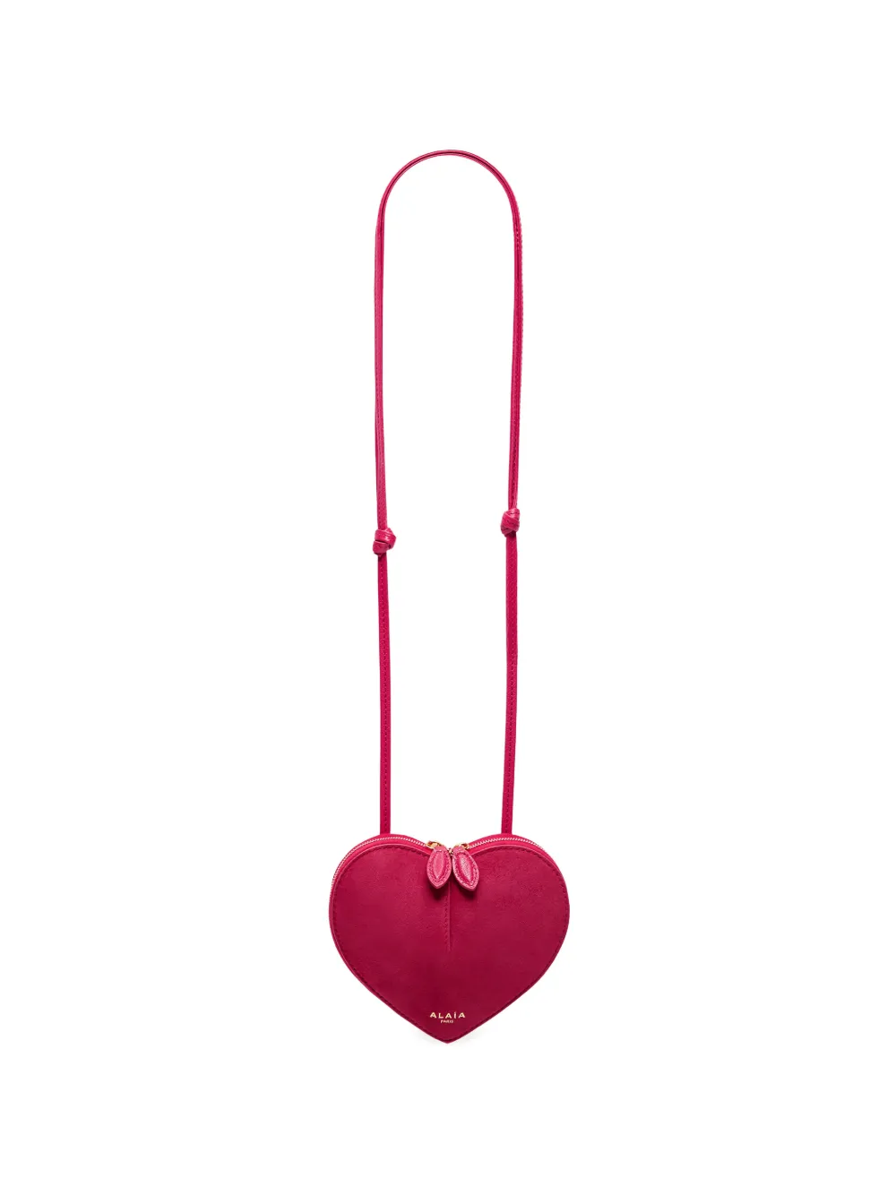 small heart-shape cross body bag