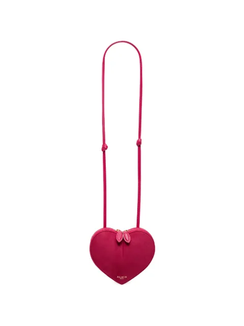 Alaïa شنطة كروس صغيرة بتصميم قلب
