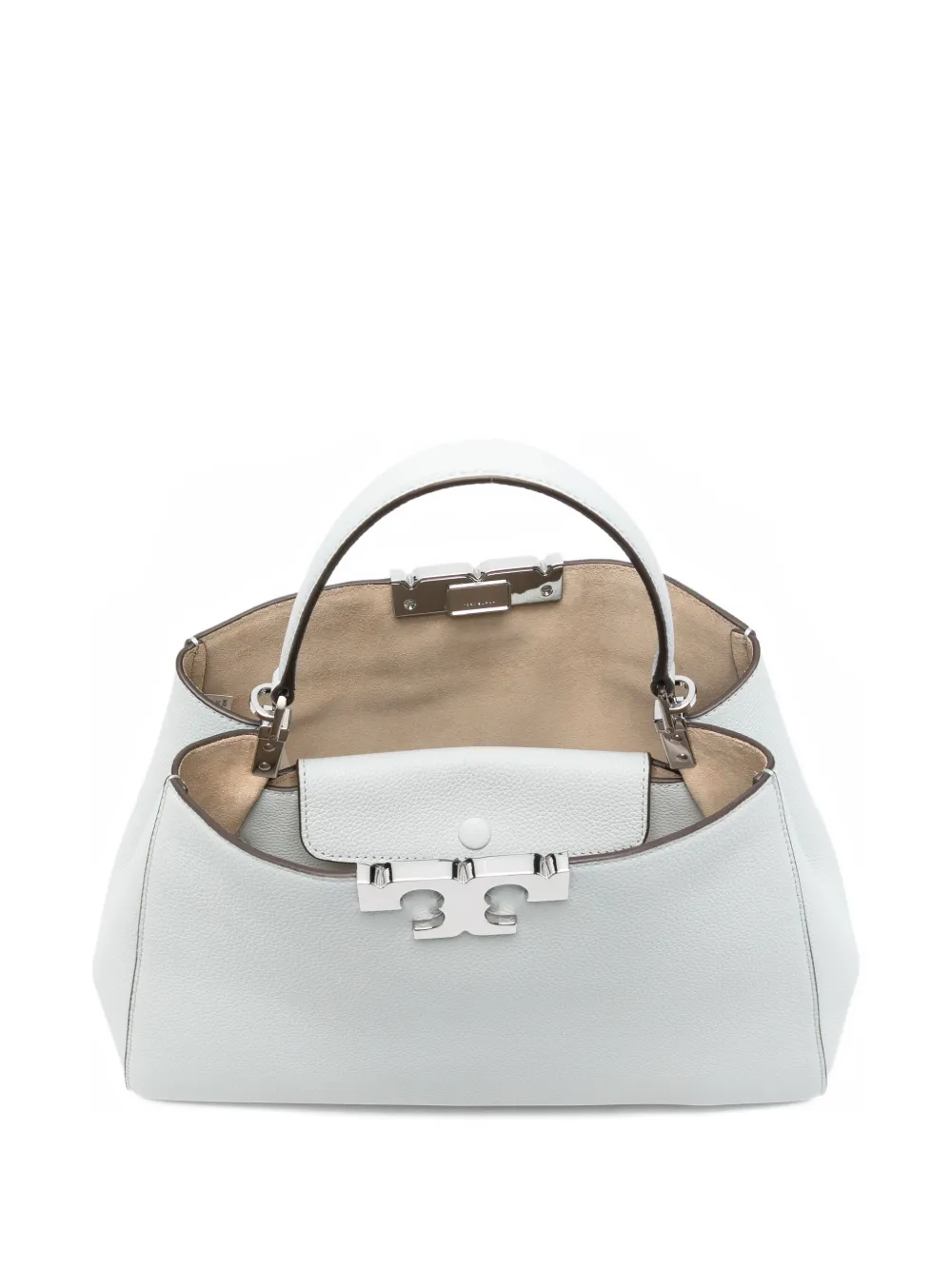 Tory Burch Eleanor Logo Tote Bag In Blue