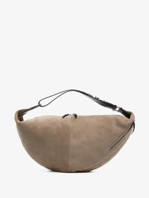 LEMAIRE Quiver Clip bag in suede leather