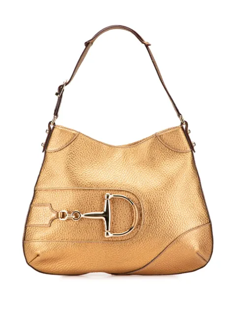 Gucci Pre-Owned 2000-2015 Grained Calfskin Hasler hobo bag