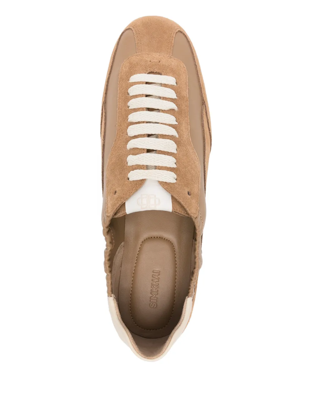 Simkhai Georgie Elasticised Sneakers In Brown