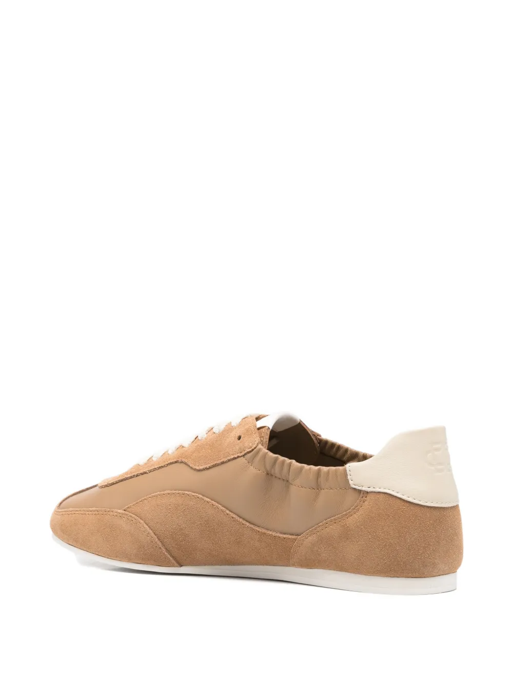 Simkhai Georgie Elasticised Sneakers In Brown