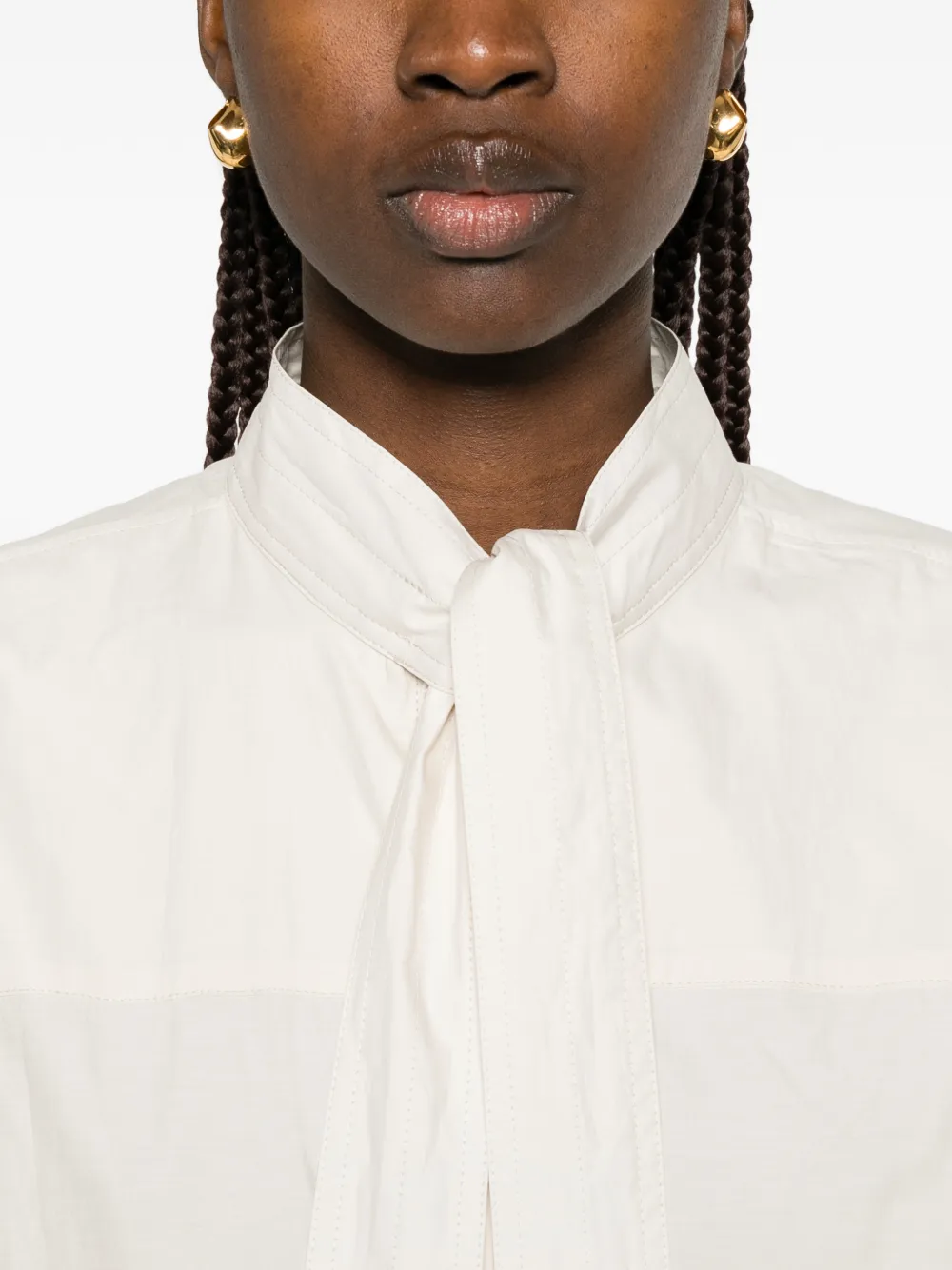 LEMAIRE Omkeerbare midi-jurk Beige