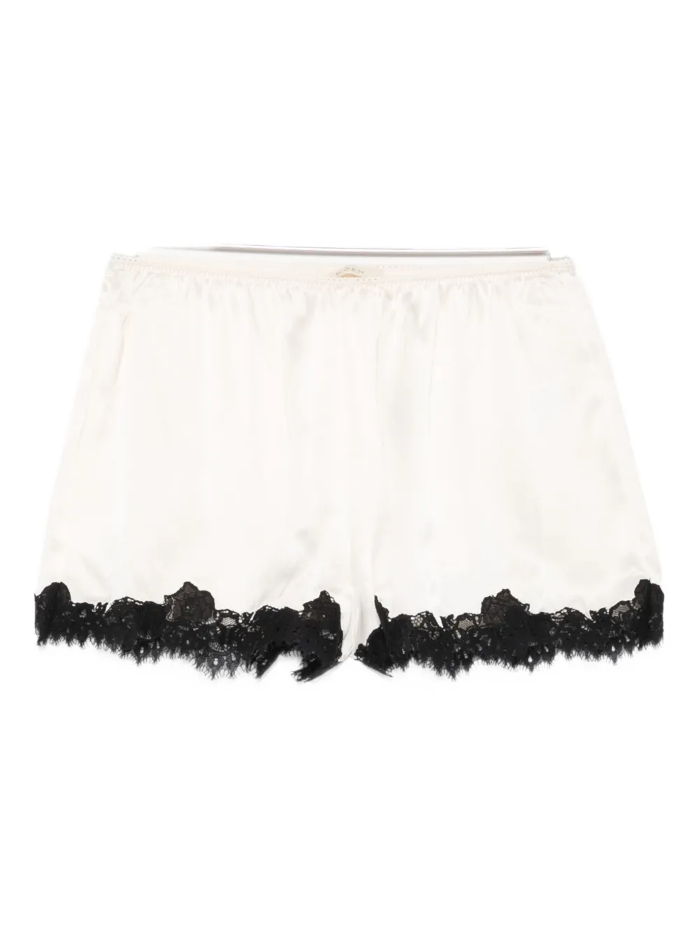 Doen Iona Lace-trim Shorts In White