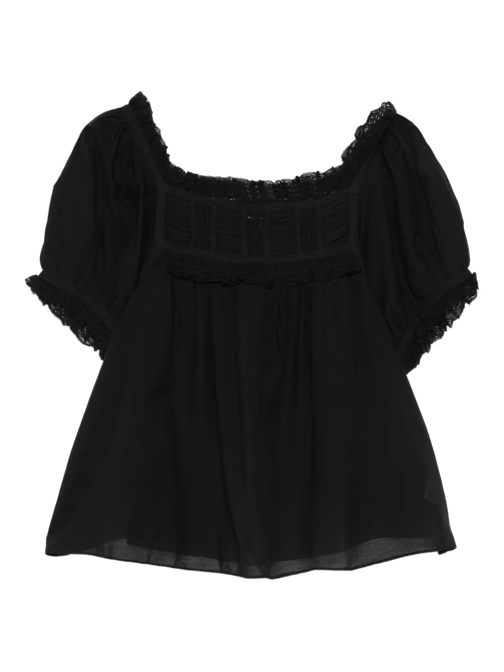 DÔEN top Frances | negro | Image 1