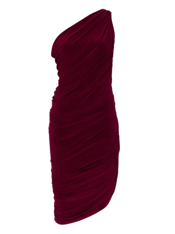 knee length dresses for ladies Norma Kamali One Shoulder Mini Dress main image 0