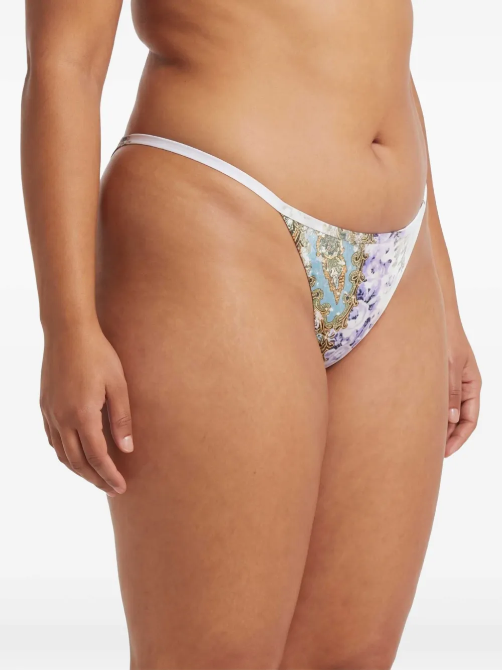 Christopher Esber Bikinislip met print Wit