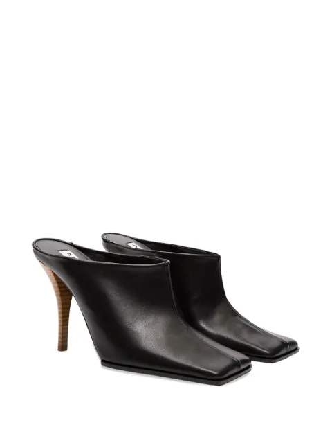 Alaïa square-toe mules