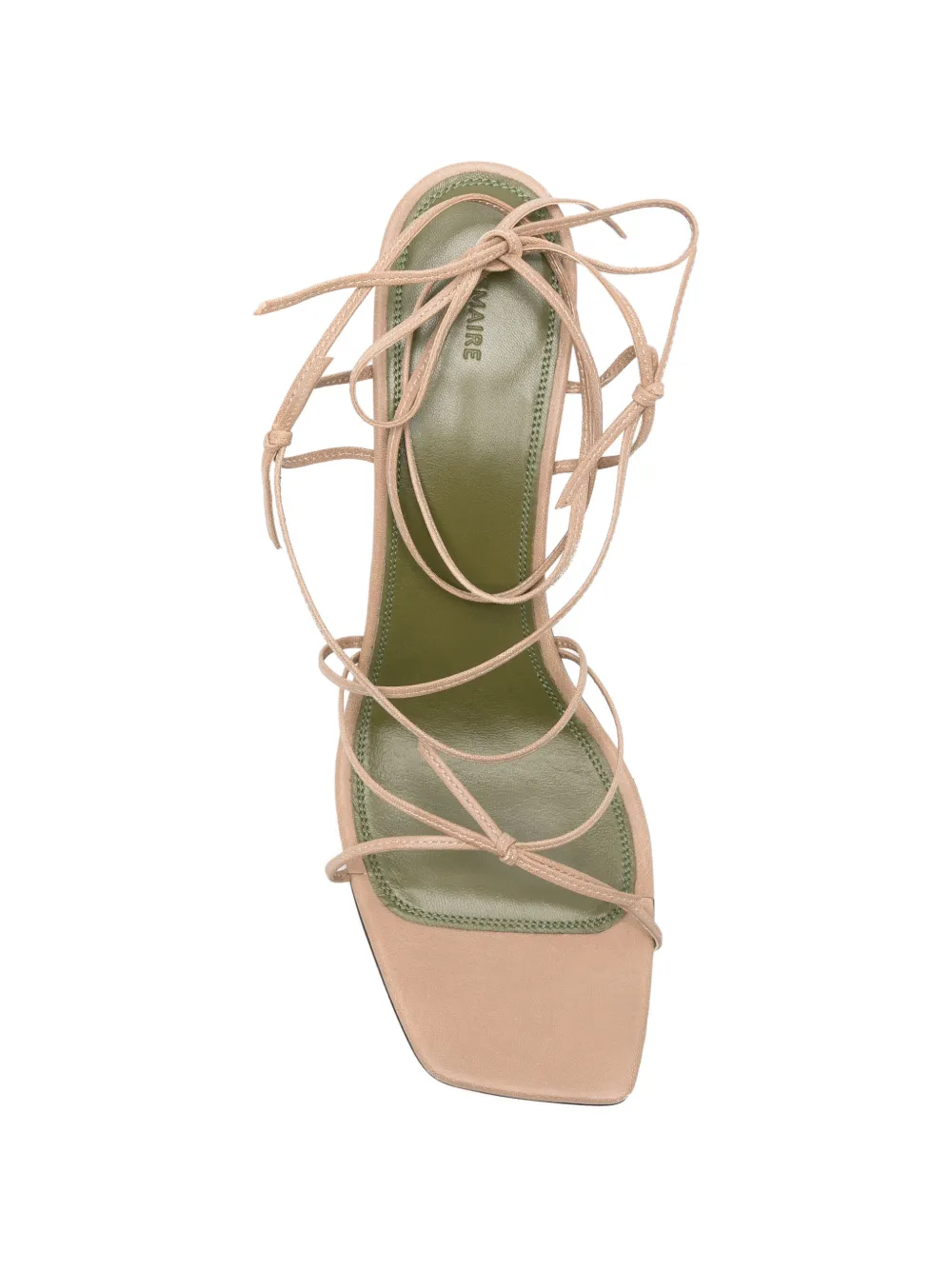 LEMAIRE Mignons leather sandals Beige