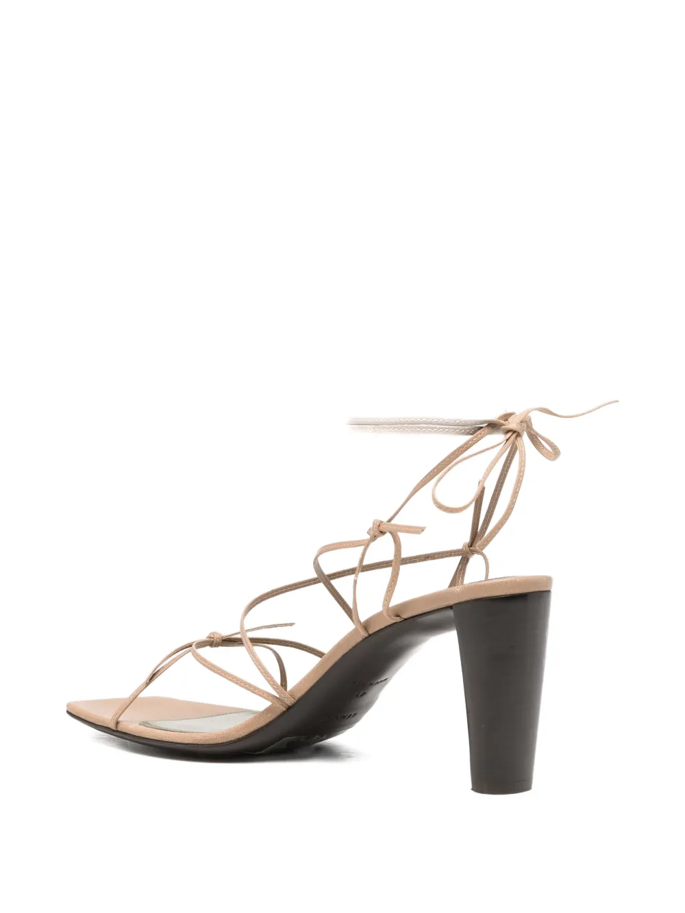 LEMAIRE Mignons leather sandals Beige