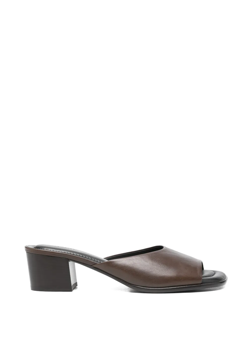 LEMAIRE square-heel sandals - Marrone