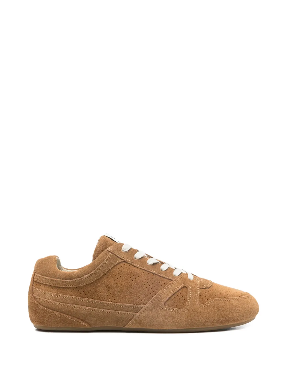 ISABEL MARANT Sennyth suede lace-up sneakers Bruin