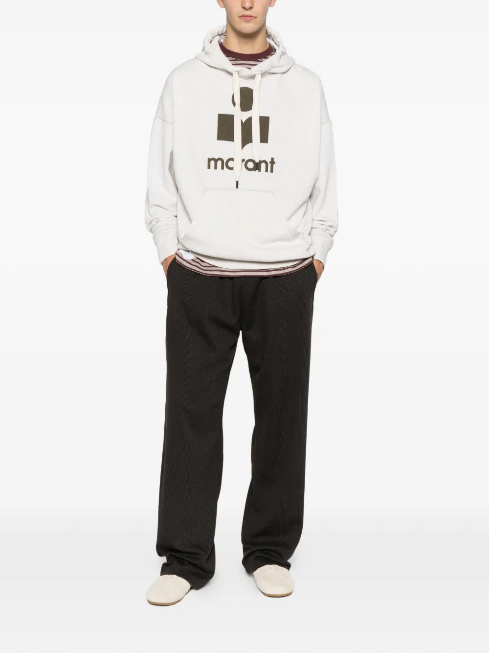 ISABEL MARANT Miley logo-detail hoodie | Hoodies | Image 2