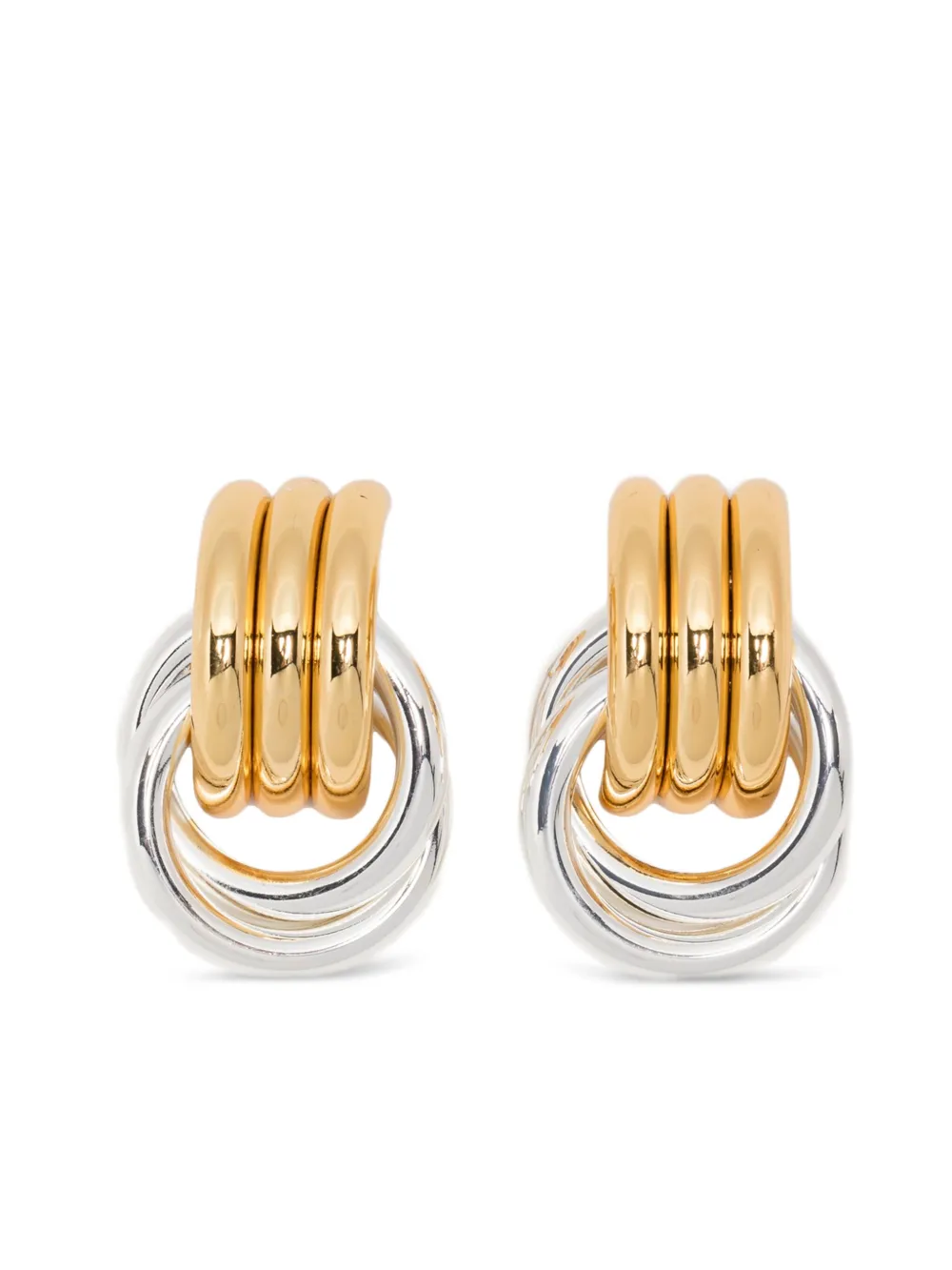 Heaven Mayhem mini Knot earrings - Oro