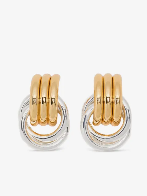 Heaven Mayhem mini Knot mixed earrings