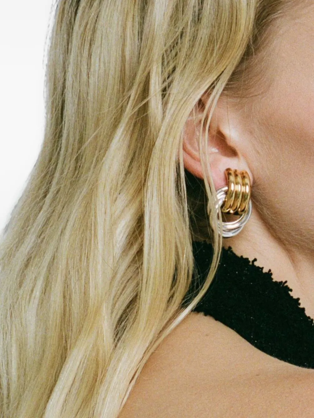 Heaven Mayhem mini Knot earrings - Oro