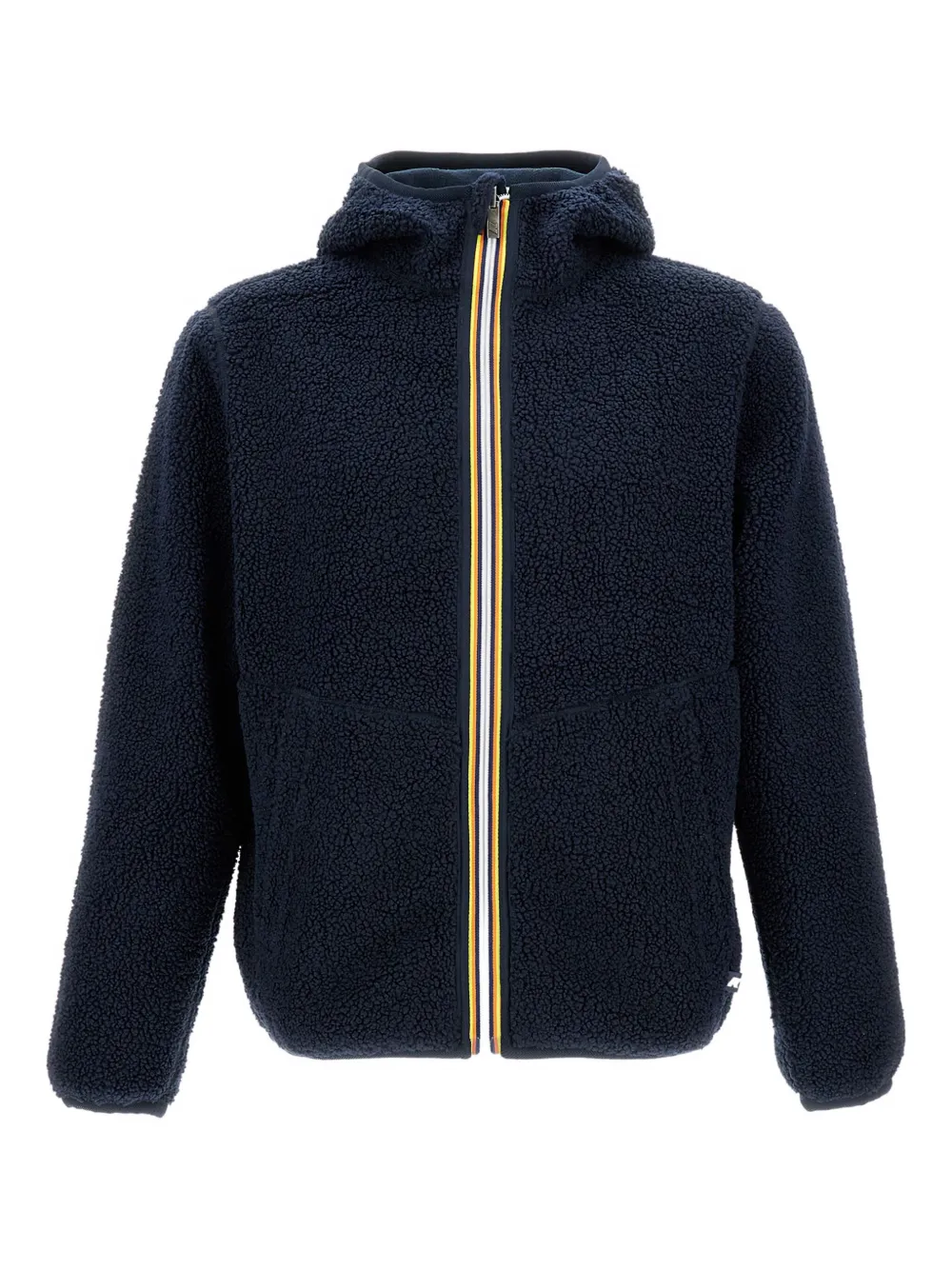 K-way Jack Sherpa Polar Double Jacket In Blue