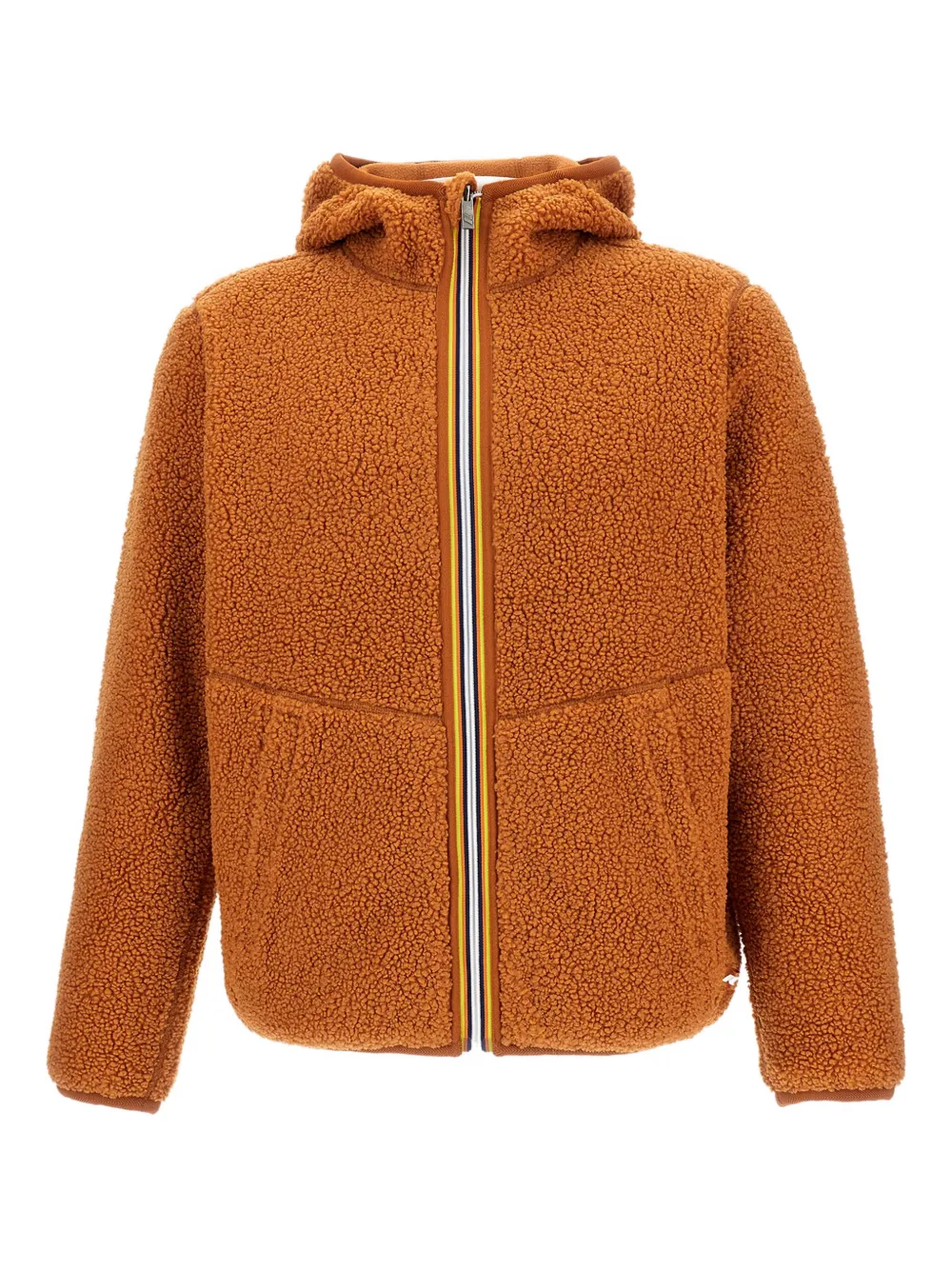 K-way Jack Sherpa Polar Double Jacket In Orange