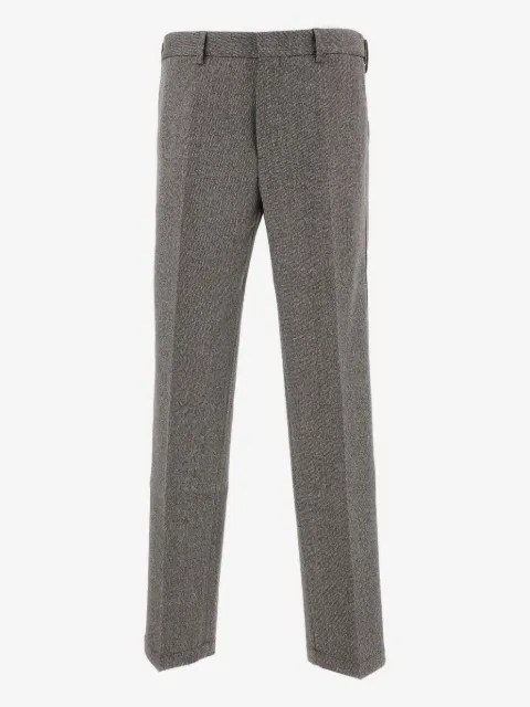 Cellar Door pressed-crease wool trousers