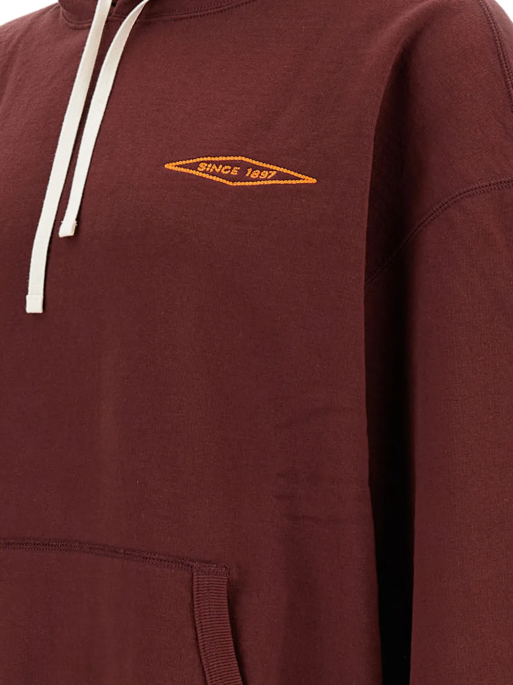 Junya Watanabe MAN x Filson hoodie met geborduurd logo Rood