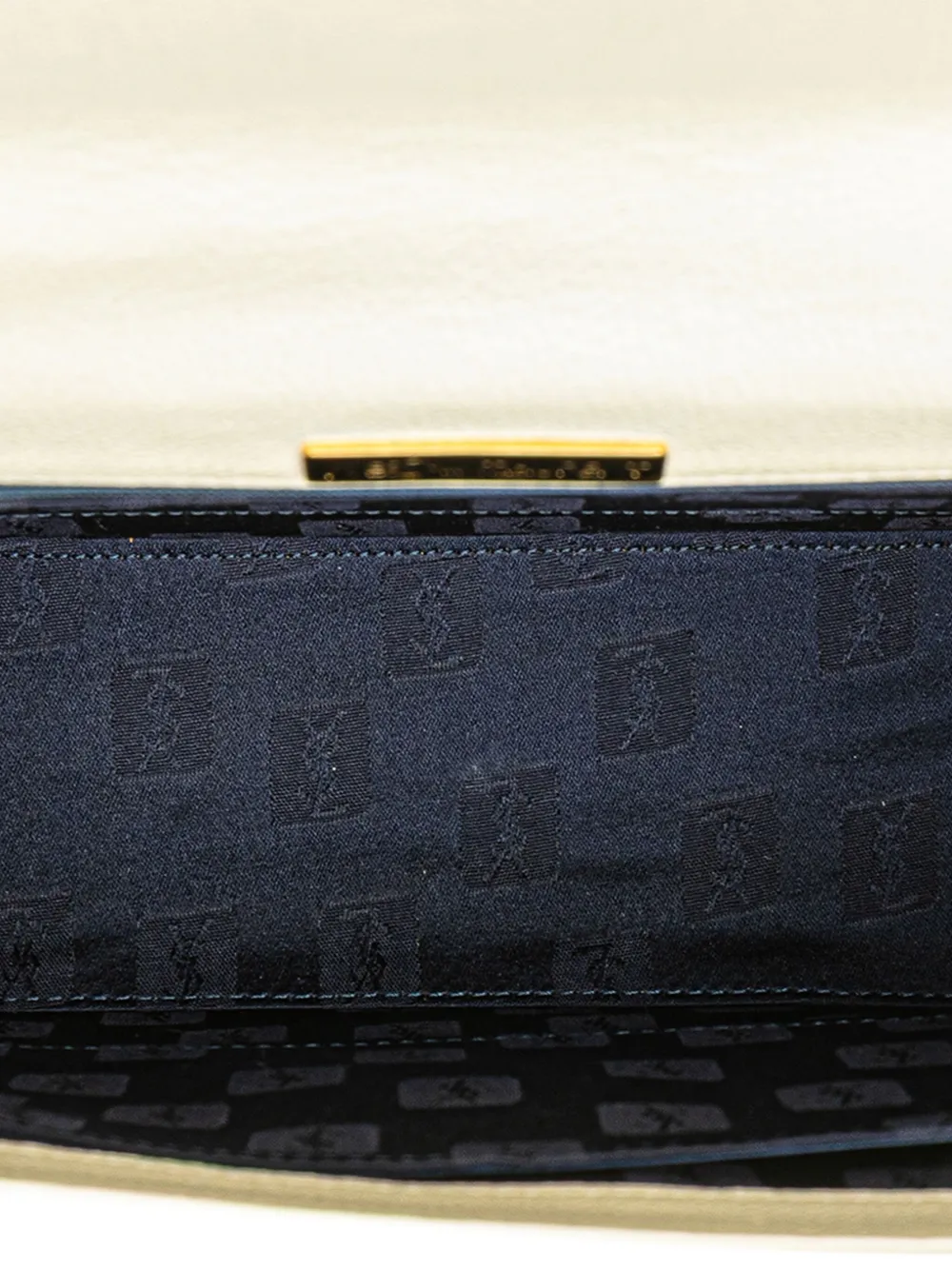 Pre-owned Saint Laurent 20th Century Leather Satchel In Black