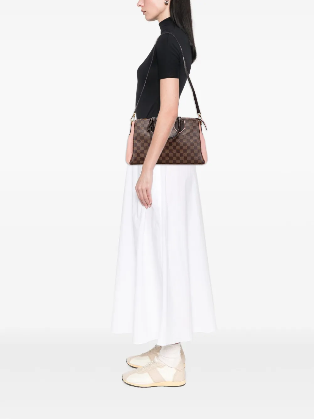 Louis Vuitton Pre-Owned 2018 Damier Ebene Normandy satchel | Pre-Owned | Image 2