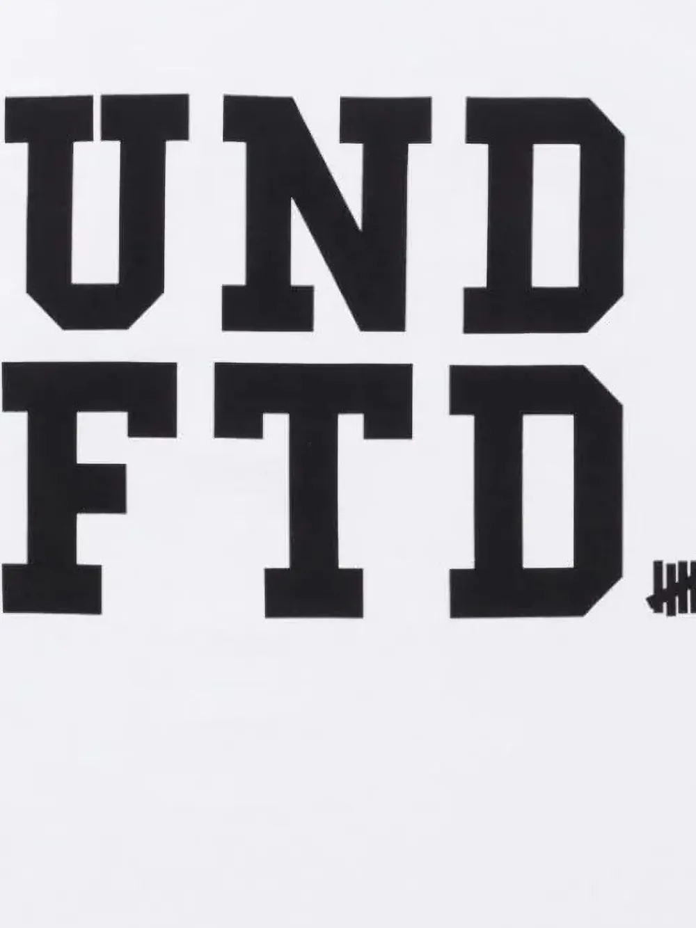 Undefeated Block T-shirt | T-Shirts | Image 2