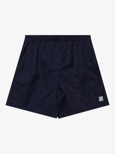 Undefeated logo-embroidered swim shorts