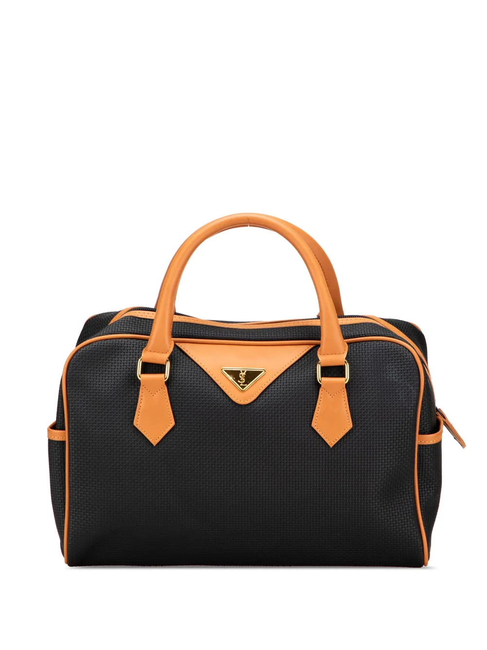 Saint Laurent Pre-Owned 20th Century PVC boston bag | Black | Image 1