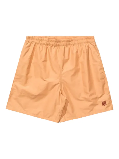 Undefeated logo-embroidered swim shorts
