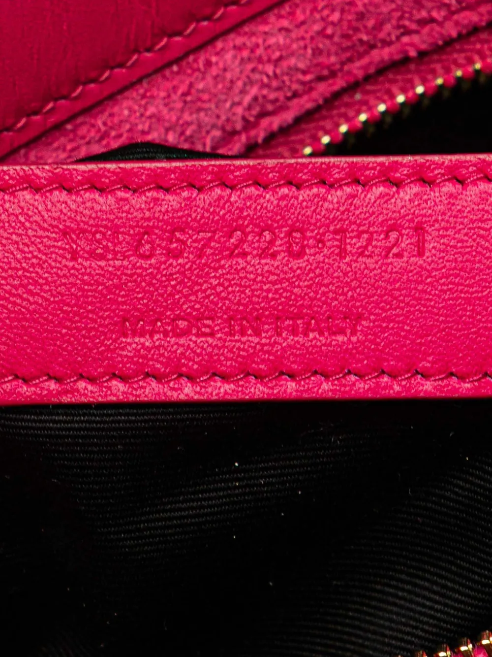 Pre-owned Saint Laurent 2021 Smooth Leather Le 5 A 7 Shoulder Bag In Pink