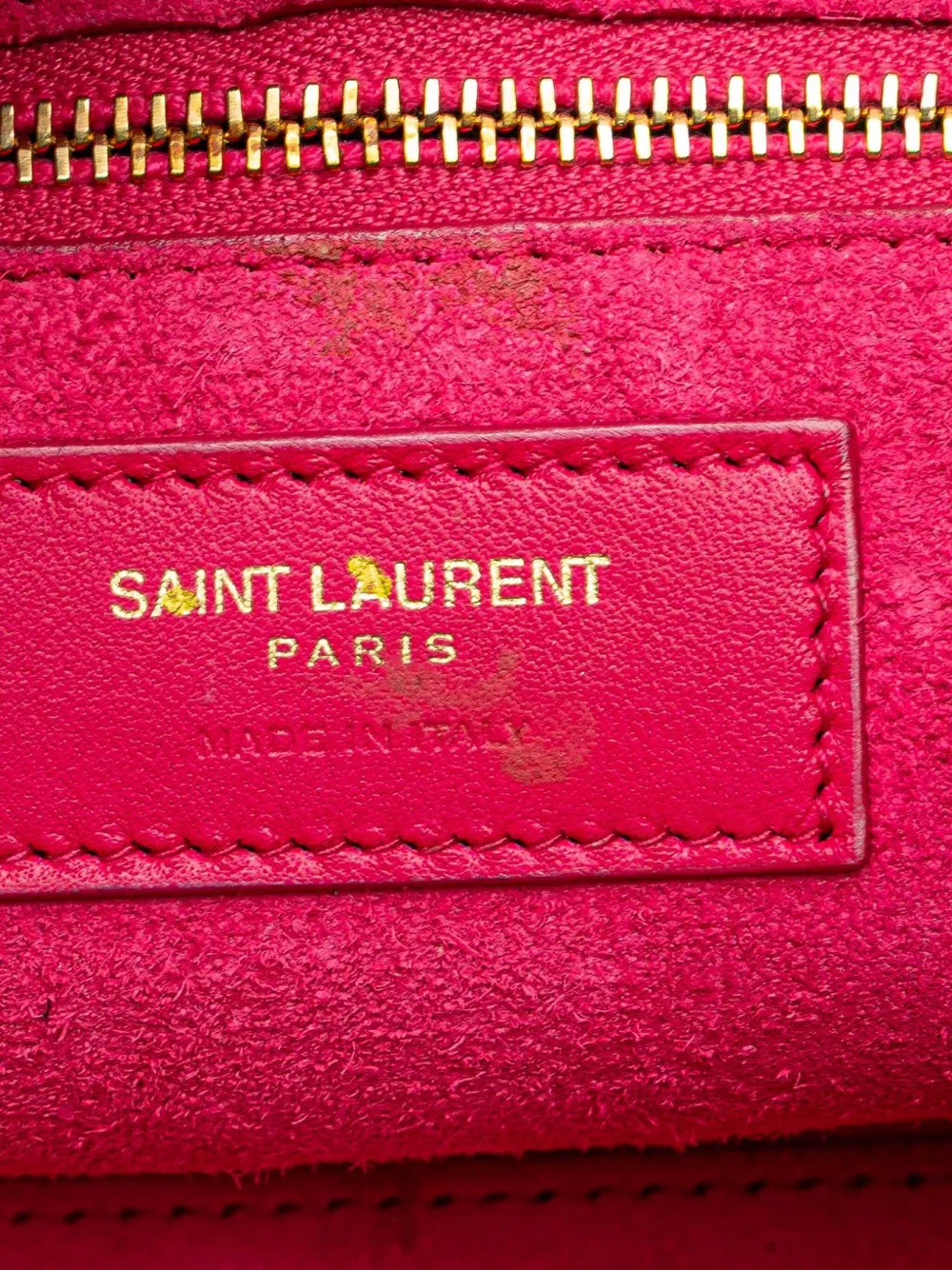 Pre-owned Saint Laurent 2021 Smooth Leather Le 5 A 7 Shoulder Bag In Pink