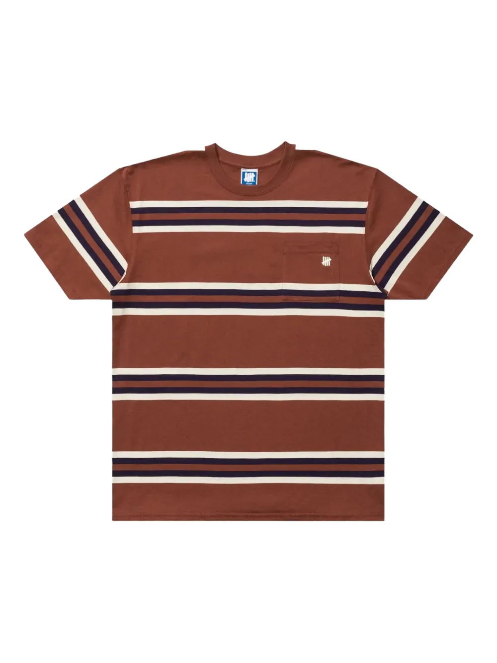 Undefeated Summer Stripe Tシャツ - ブラウン Undefeated Summer Stripe Tシャツ - ブラウン