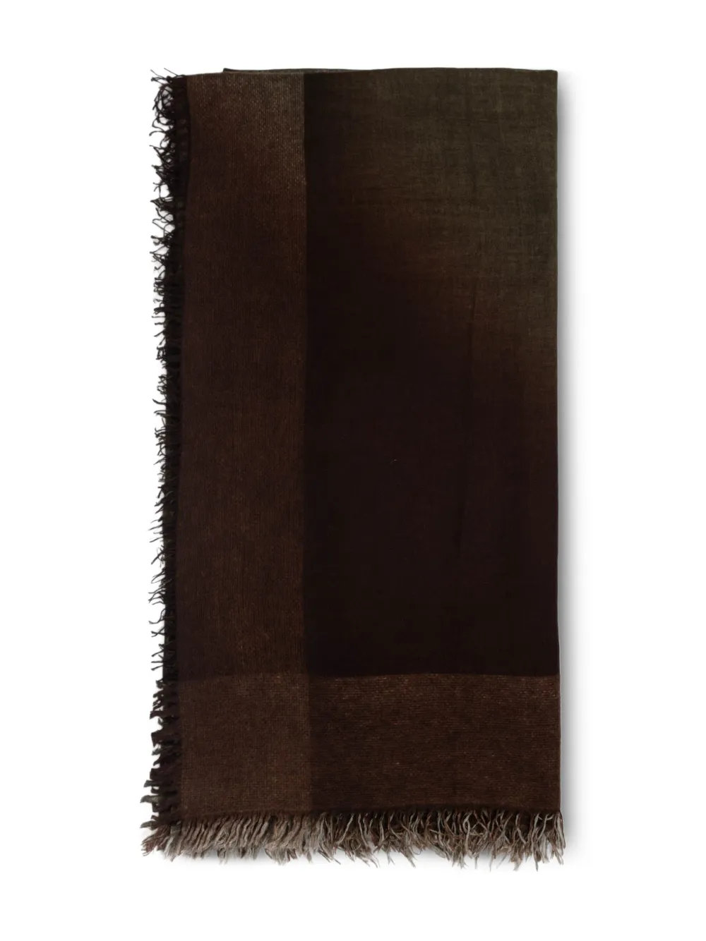 Fringed Colour Block Scarf