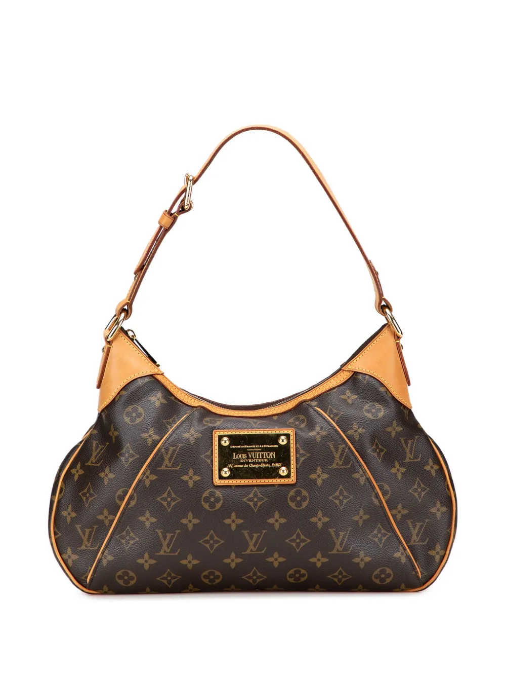 Louis Vuitton Pre-Owned 2009 モノグラム テムズ GM ショルダーバッグ - ブラウン Louis Vuitton Pre-Owned 2009 モノグラム テムズ GM ショルダーバッグ - ブラウン