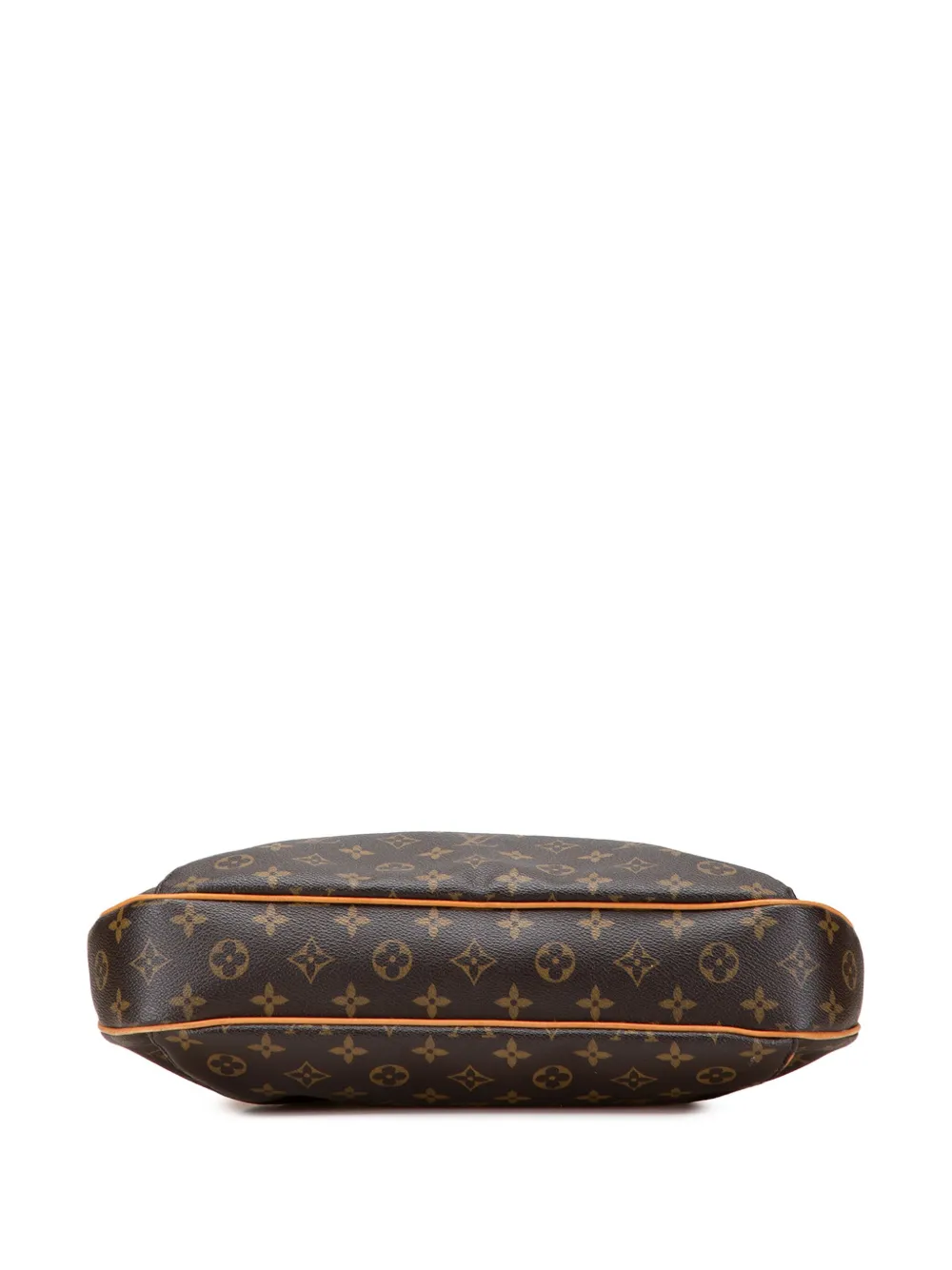 Pre-owned Louis Vuitton 2009 Monogram Thames Gm Shoulder Bag In Brown