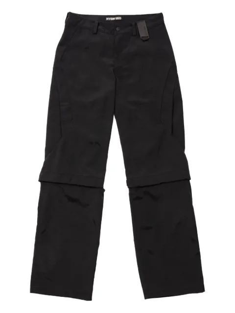 Hyein Seo zip-fastening panelled trousers