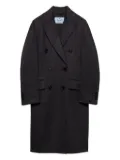Prada double-breasted coat - Grey