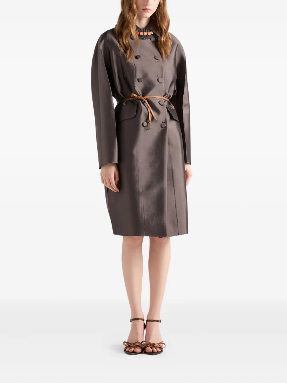 Prada double-breasted coat | Double Breasted & Peacoats | Image 2