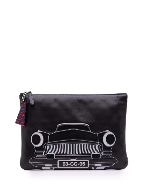 CHANEL Pre-Owned 2016-2017 Medium Printed Lambskin Cuba La Habana O Case clutch bag