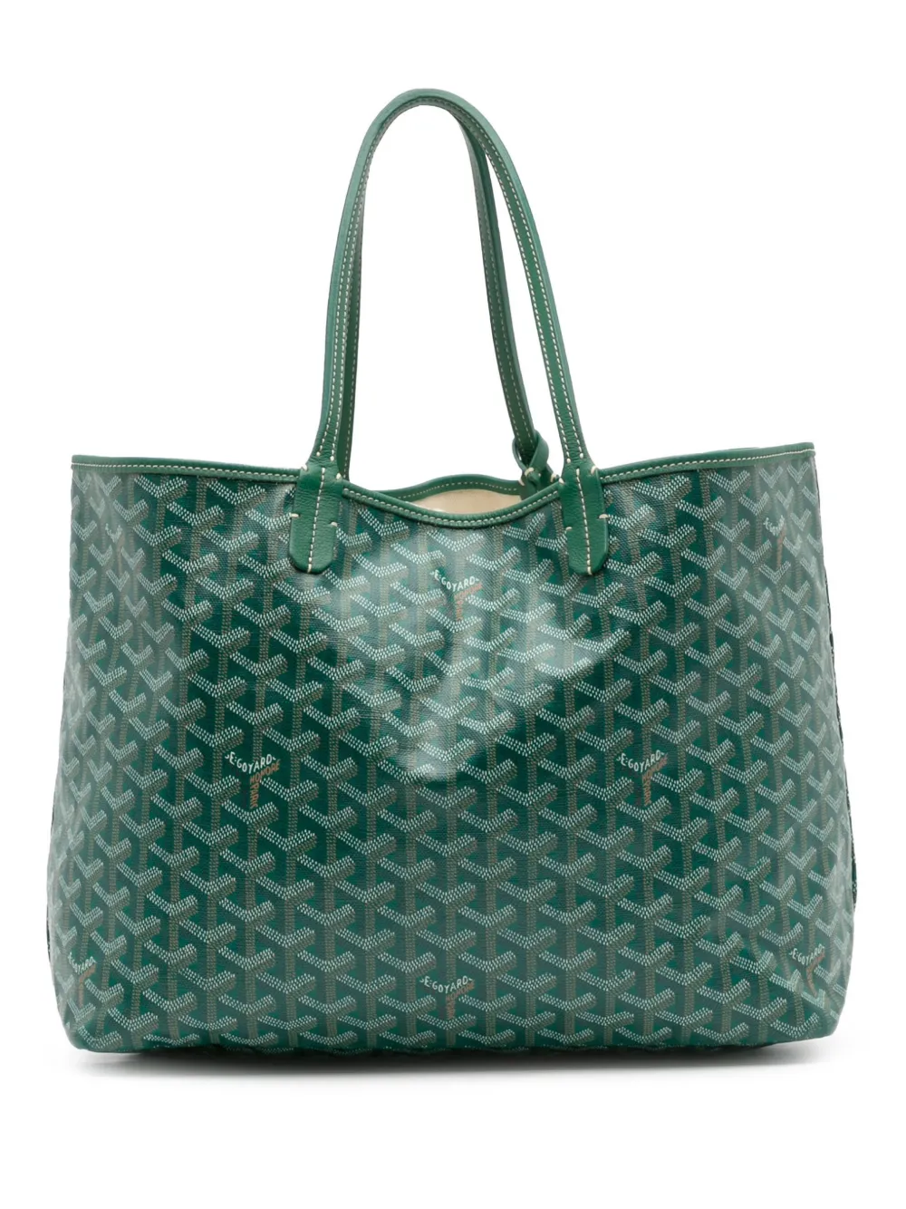 Goyard Pre-Owned 2019 Goyardine Saint Louis PM tote bag | Green | Image 1