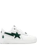 A BATHING APE® Icon star-crocodile sneakers - White